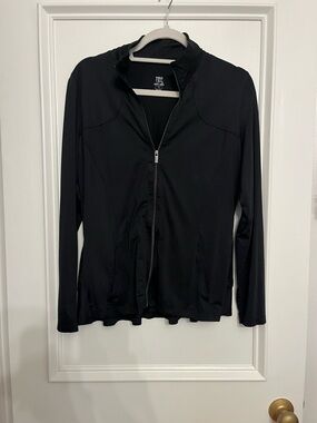 Tail Black Full-Zip Bomber Jacket